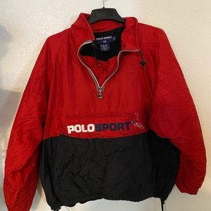 Vintage Ralph Lauren Polo Sport pullover coat